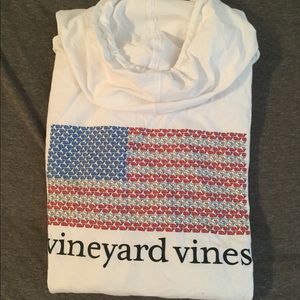 Vineyard Vines Hooded Long Sleeve T-shirt